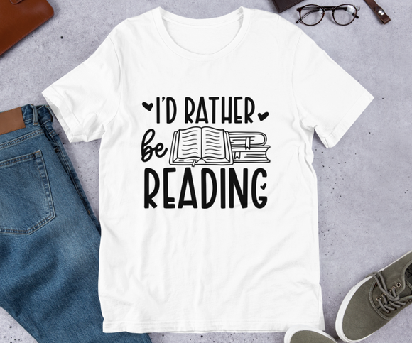Rather Be Reading T-shirt