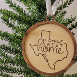 Holiday State Home Sweet Home Ornament