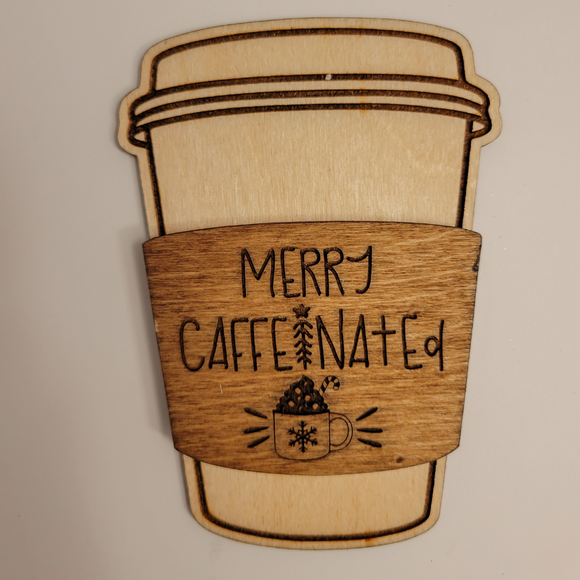 Holiday Coffee Gift Card Holder