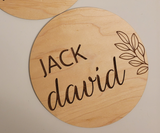 Personalized Baby Name Sign